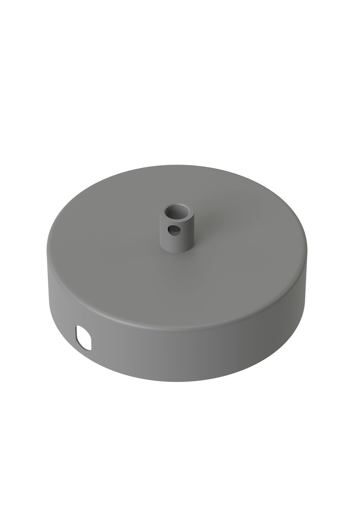 Calex baldakin málm 100mm, 3 úrtök, svart matt