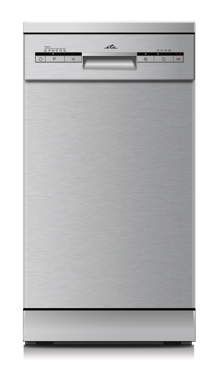Uppþvottavél ETA 45cm stál D