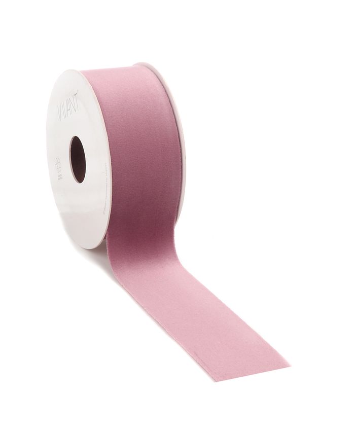 Borði Velvet Old Rose 40mm*5m.