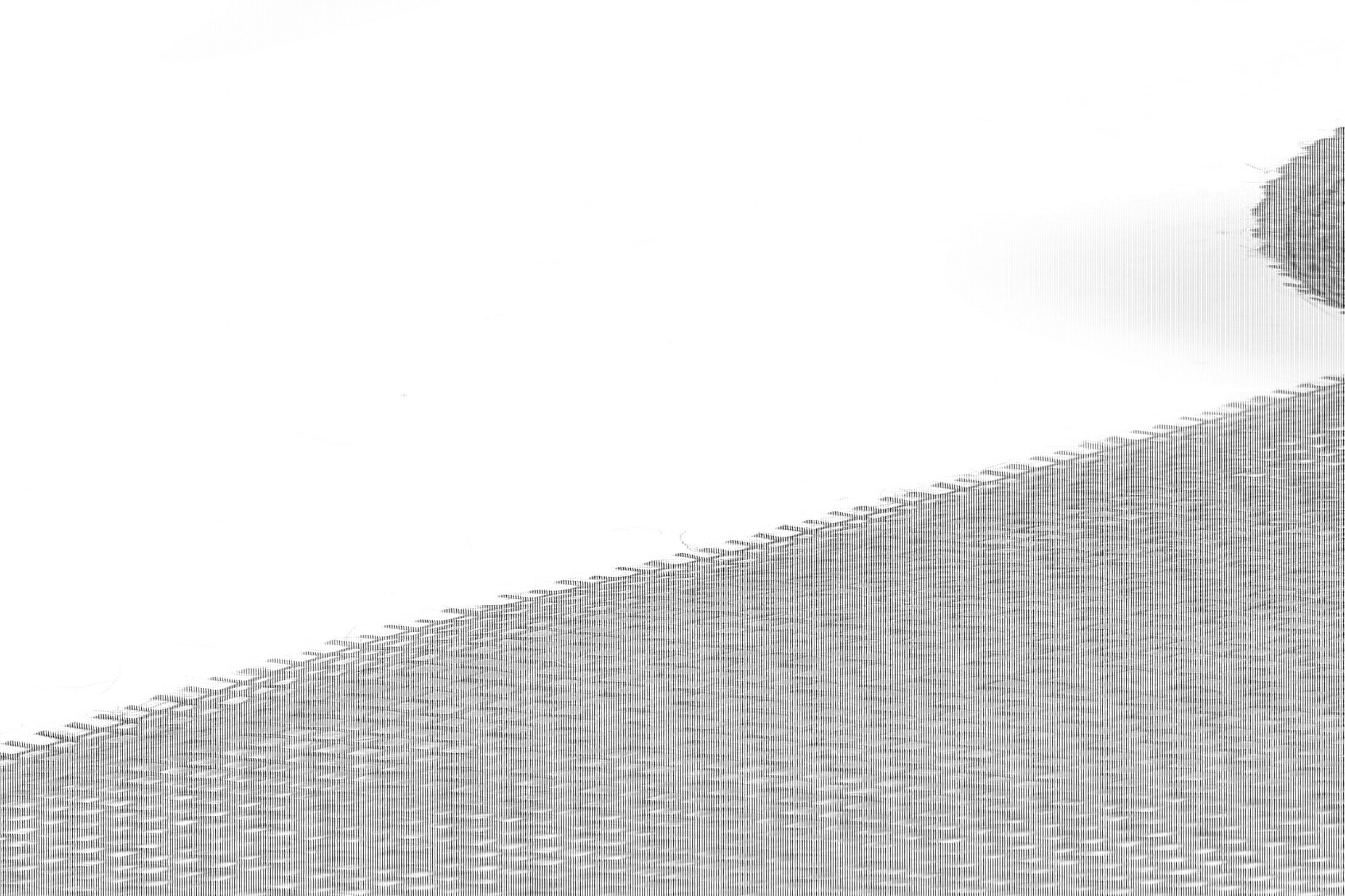 Efni Decojute bleikt 30cm