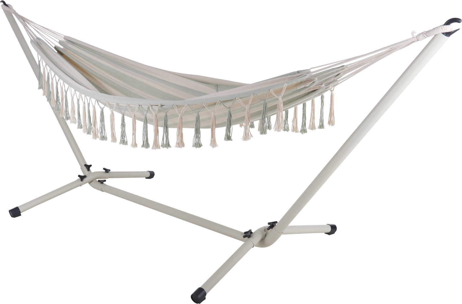 Hengirúm m/standi  röndótt