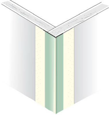 USG Sheetrock Paper-faced metal corner bead 3 metrar