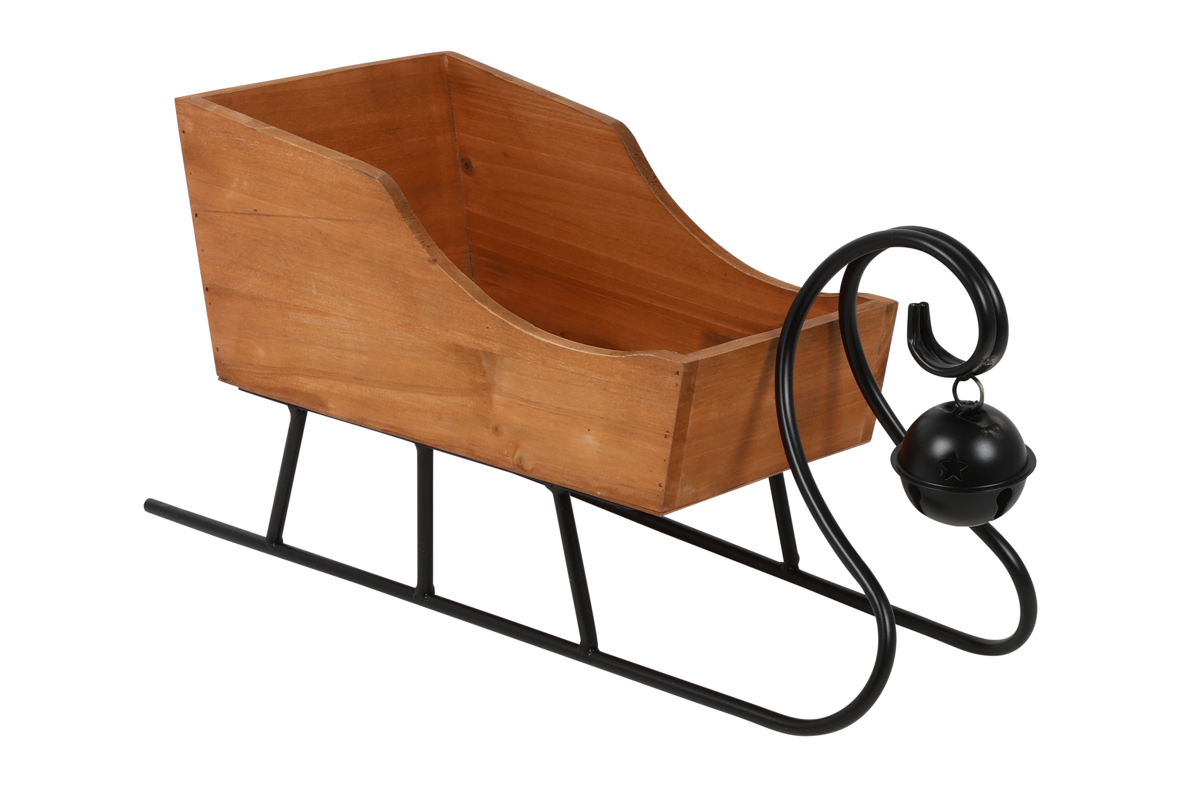 Sleði karter s svartur 48*19*h24cm