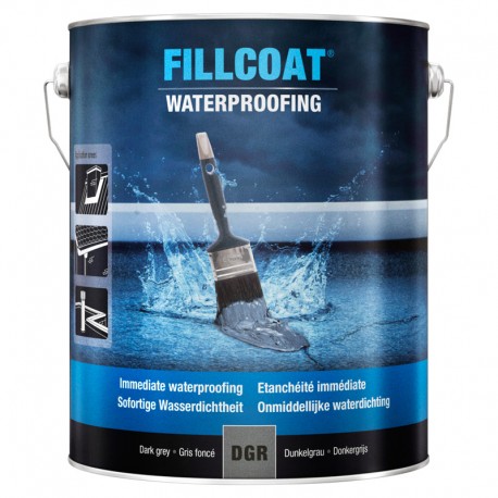 Rust-Oleum Fillcoat dökk grátt 1L