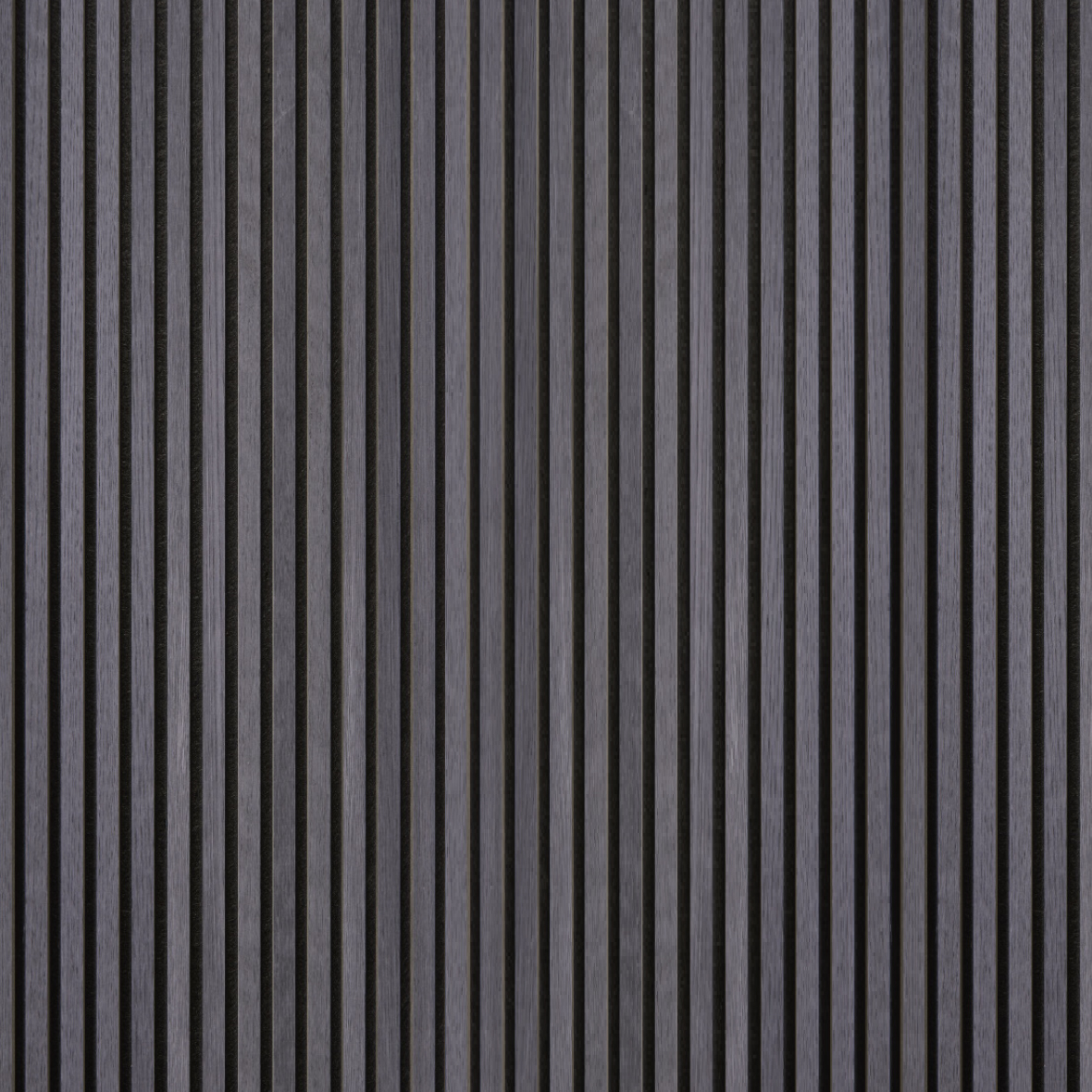 Hljóðdempandi plata Svartlituð Eik 22x605x2440 mm