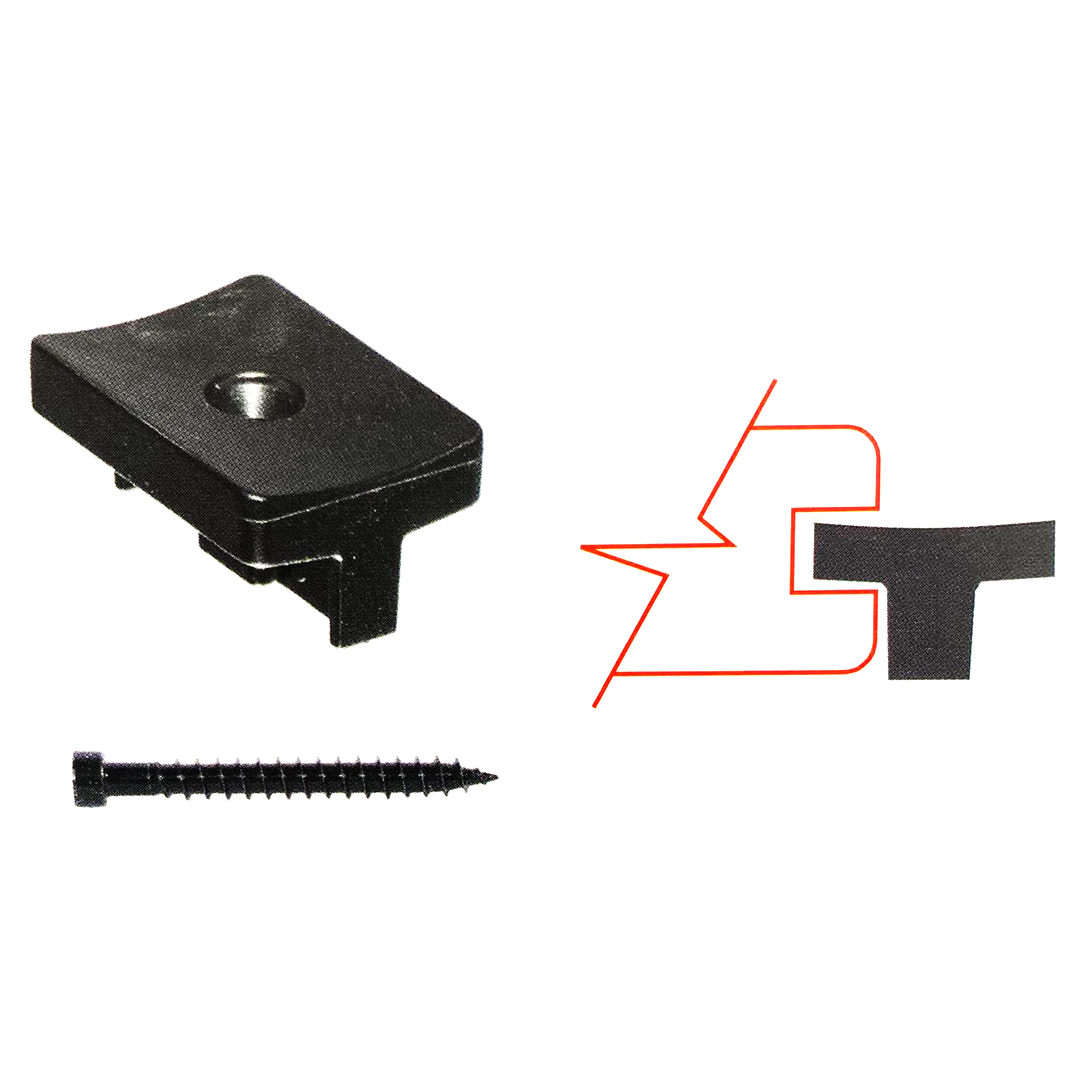 Clip PC 100 stk í Boxi + Biti (2,5 stk pr m)