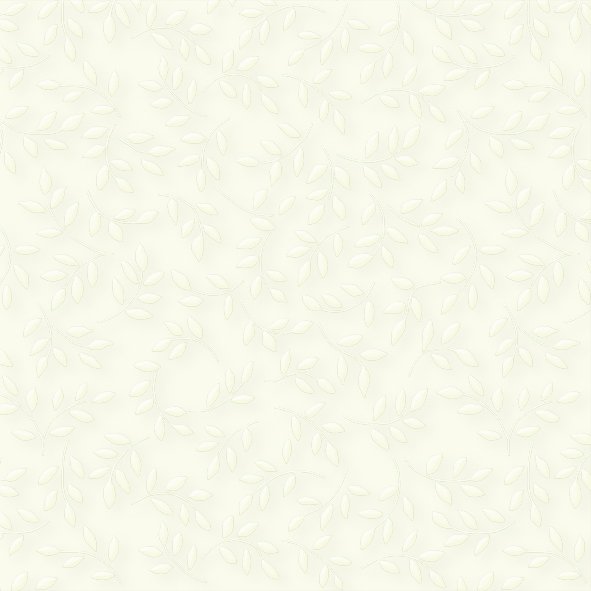 Servíettur 'Leaves' 33*33cm 16stk. hvítar