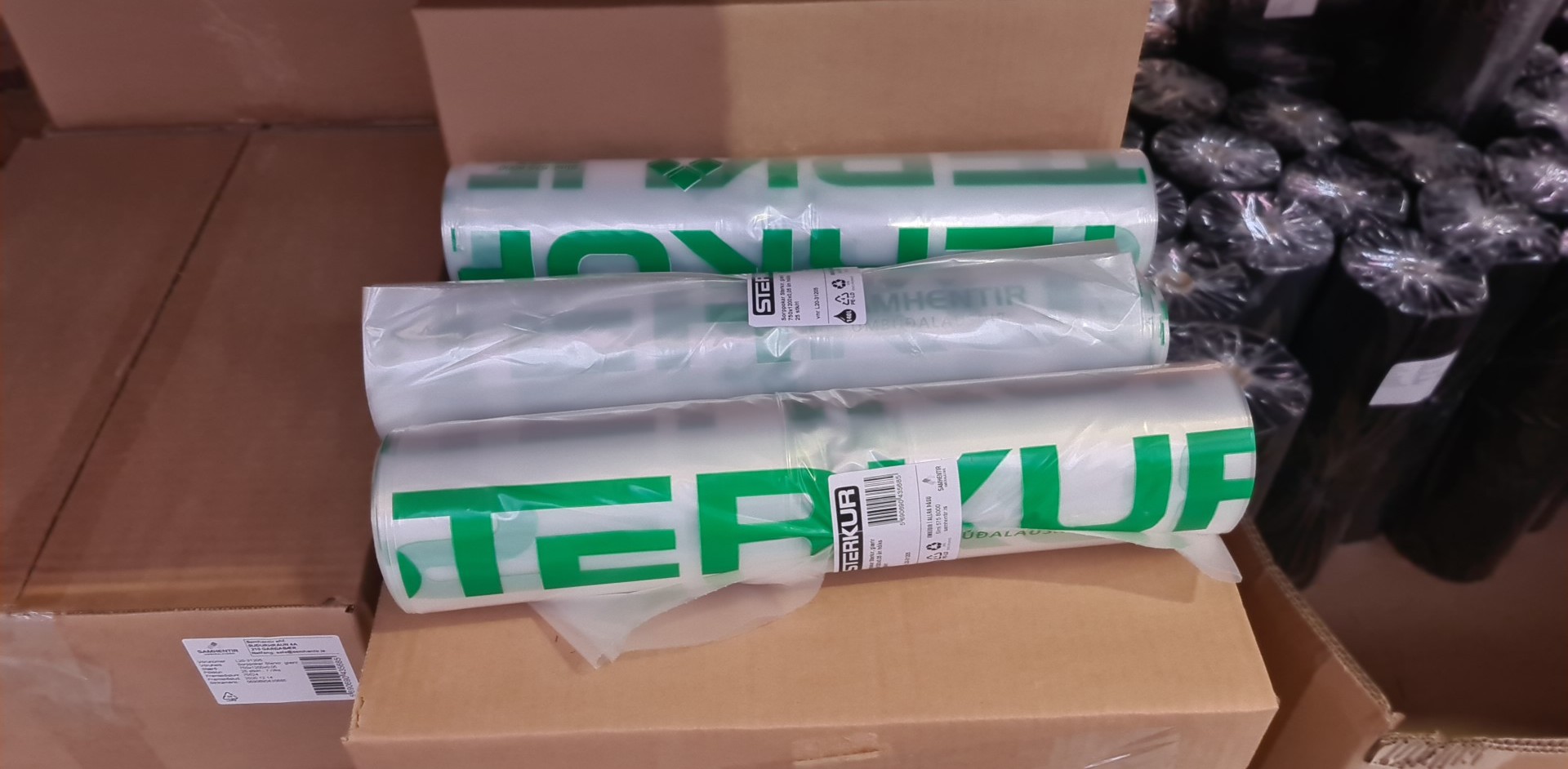 RUSLAPOKAR GLÆRIR - sterkir-25 STK 750*1200*0,05