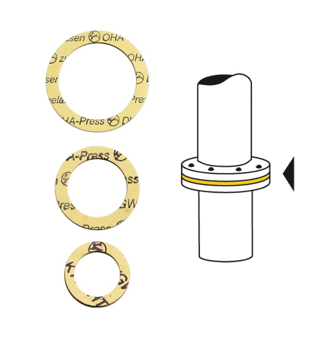 Pakkning 3/8" (9x15) OHA-Press