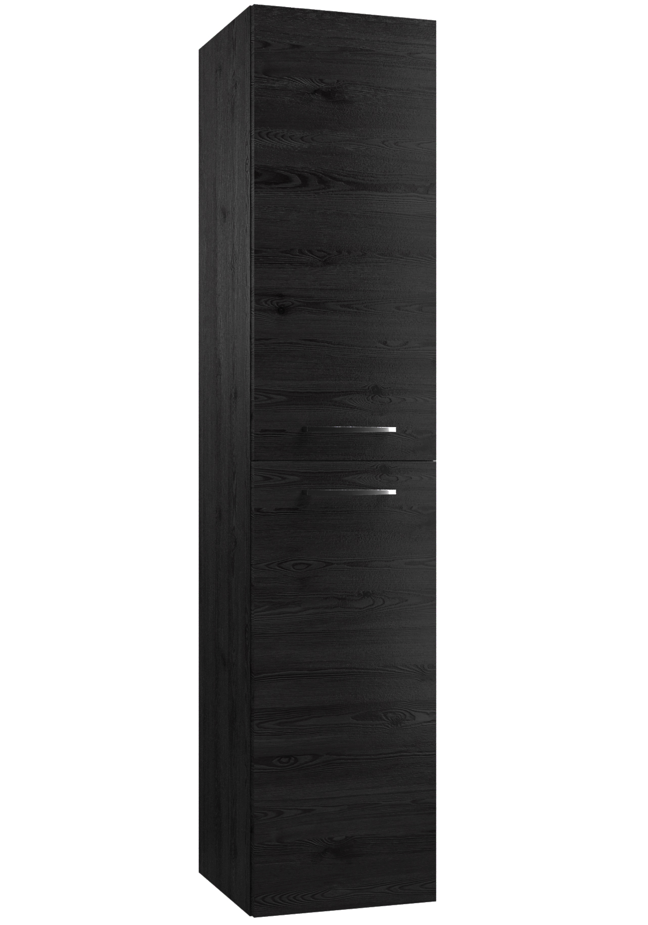 Hár skápur  35x160cm Svört eik