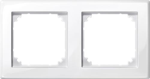 Merten-glans  2 x rammi 478219 M-smart 47819