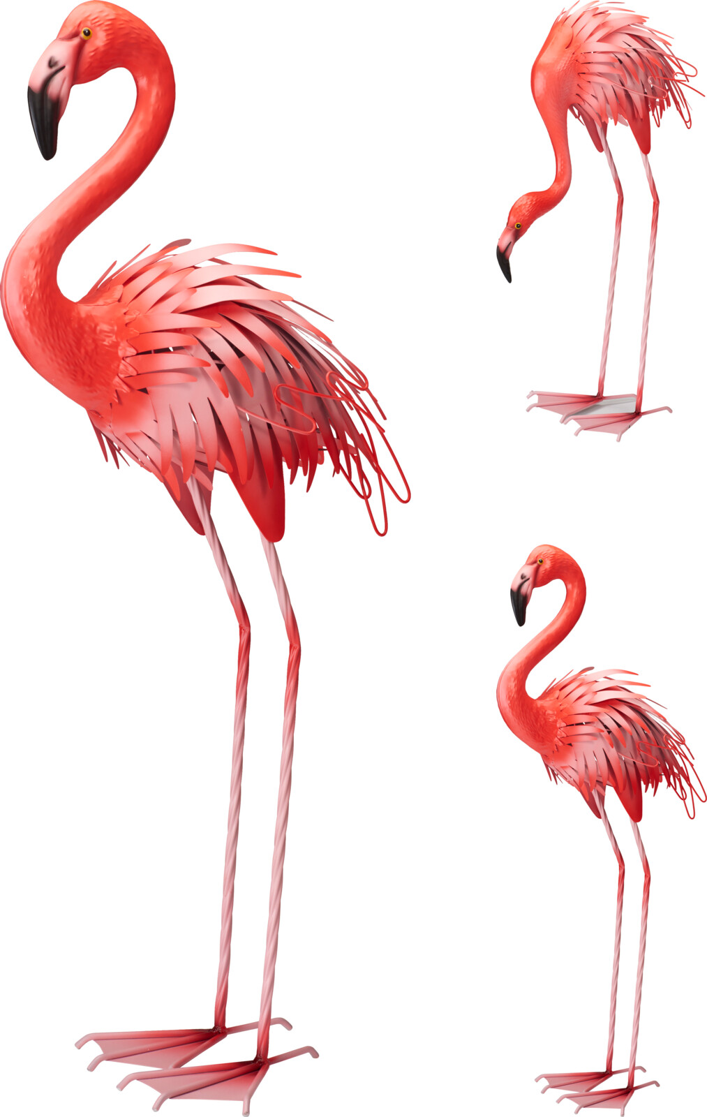 Garðstytta Flamingo 91cm 2 gerðir