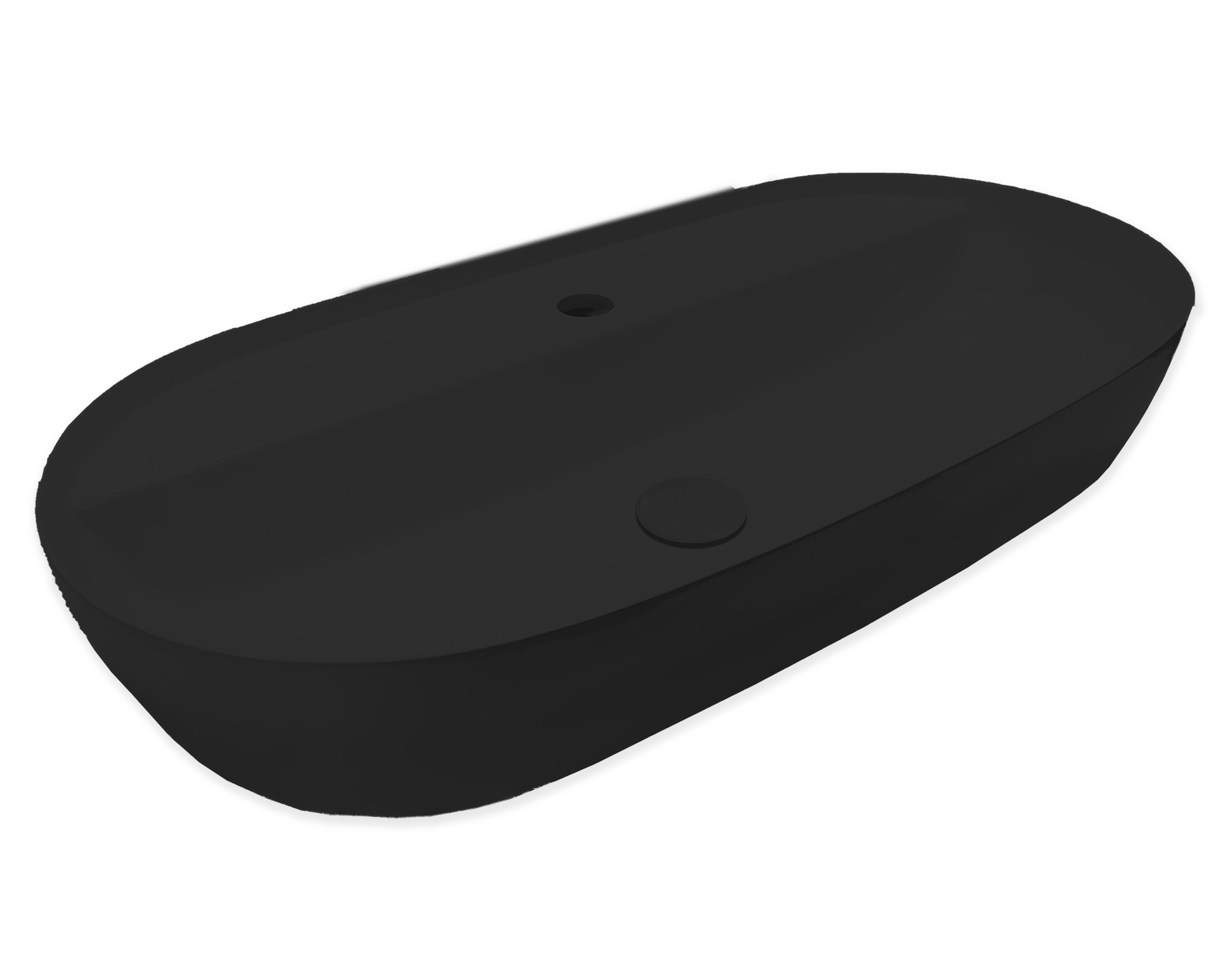 Borðhandlaug Hatria 75x38 svört