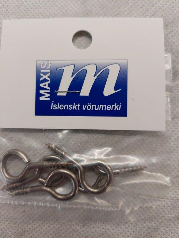 Lykkja 20X10 ryðfr.5 í poka