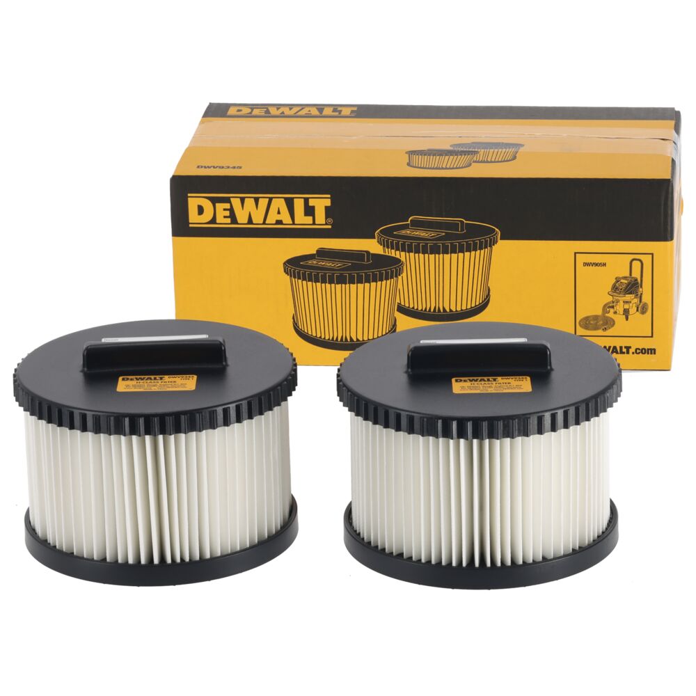 Ryksugufilter fyrir DWV905 2stk Dewalt