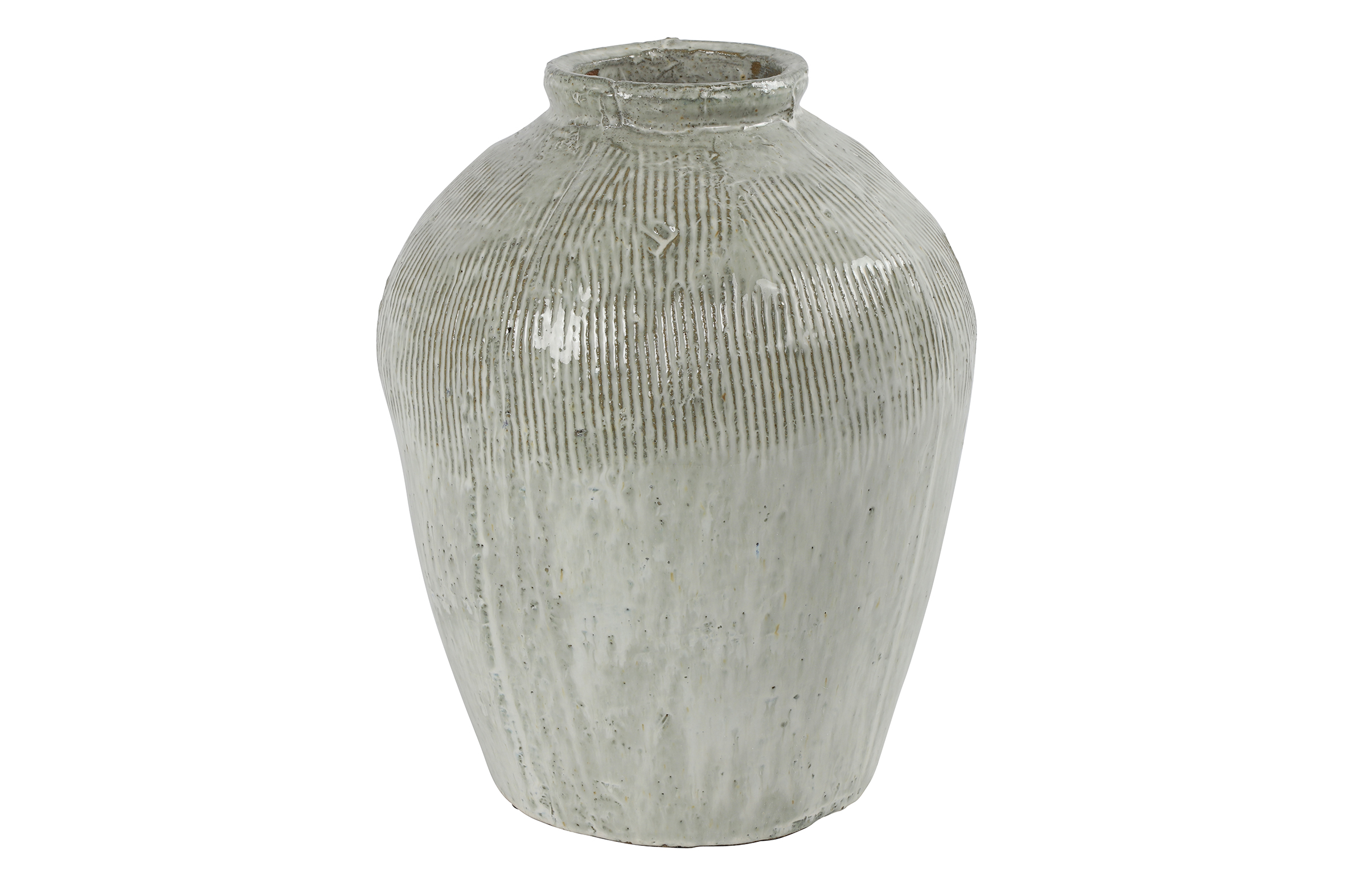 Vasi convex Gayle m pastel grænn 23,5*h30cm