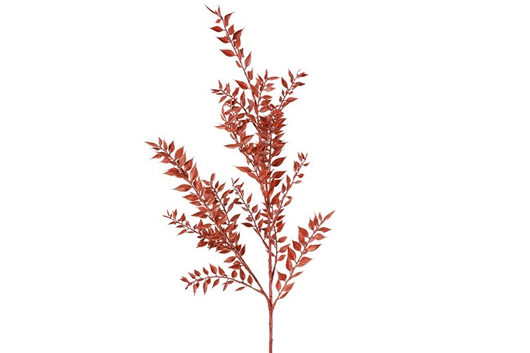Gervi Ruscus 93cm rauður