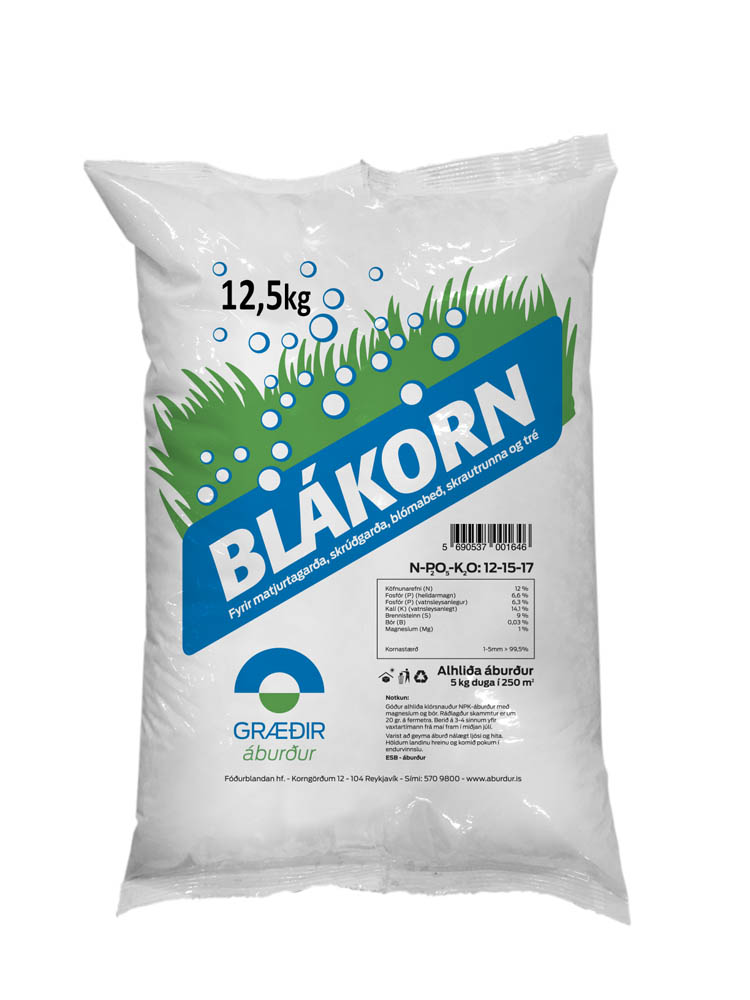 Blákorn 12,5kg.