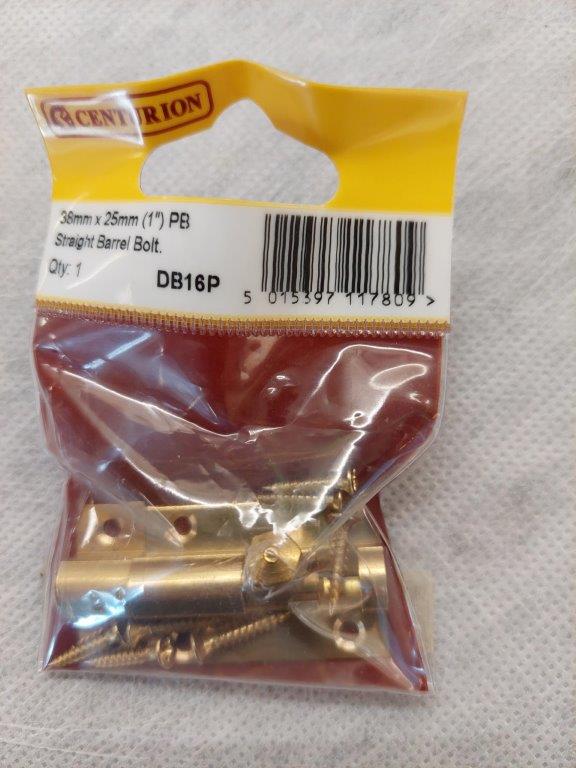 Renniloka 38 mm messing