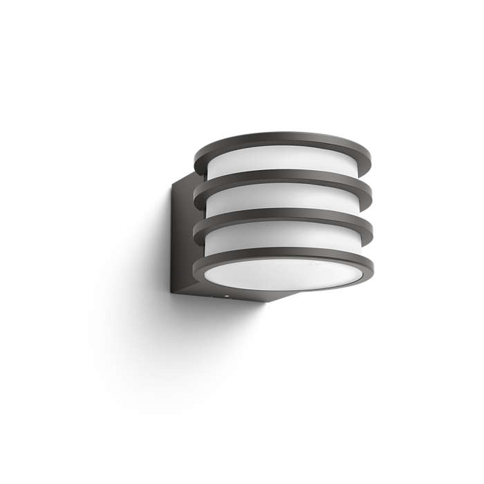 Hue Lucca úti vegg lampi Antracite dimmanl