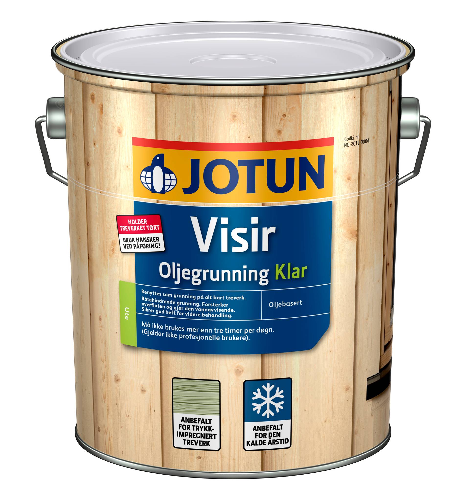 Jotun Visir Oljegrunning klar 2,7 ltr
