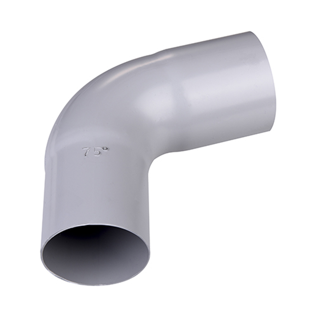 RÖR BEYGJA 75/75° GRÁ *