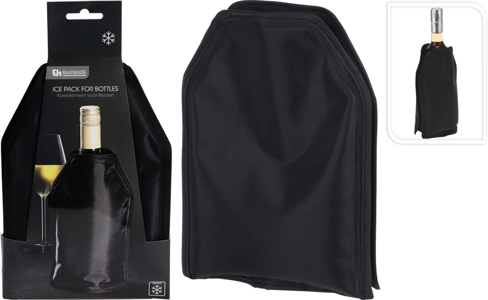 Kælihulsa fyrir flöskur