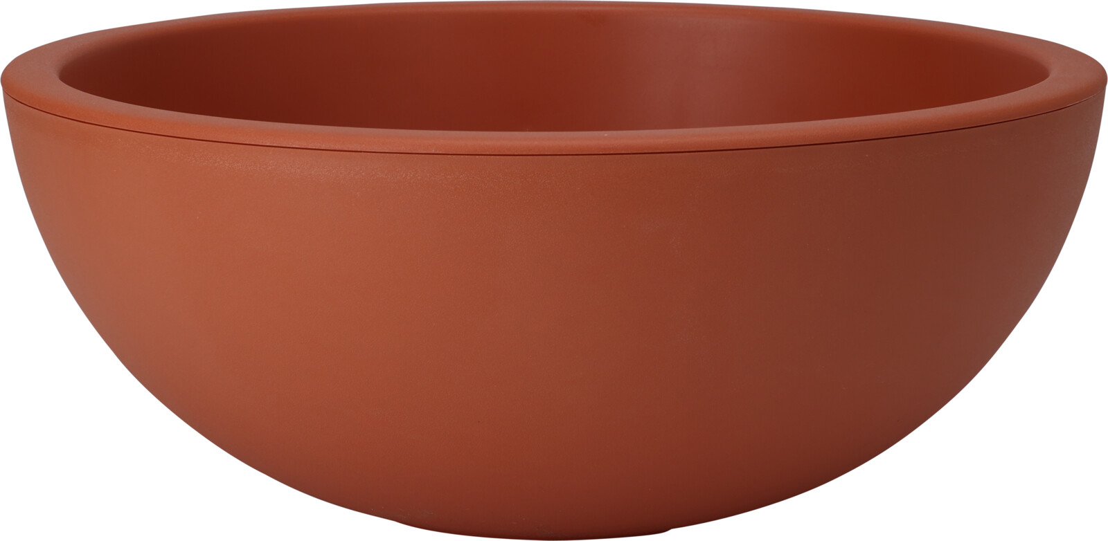 Blómaker 40cm plast terracotta