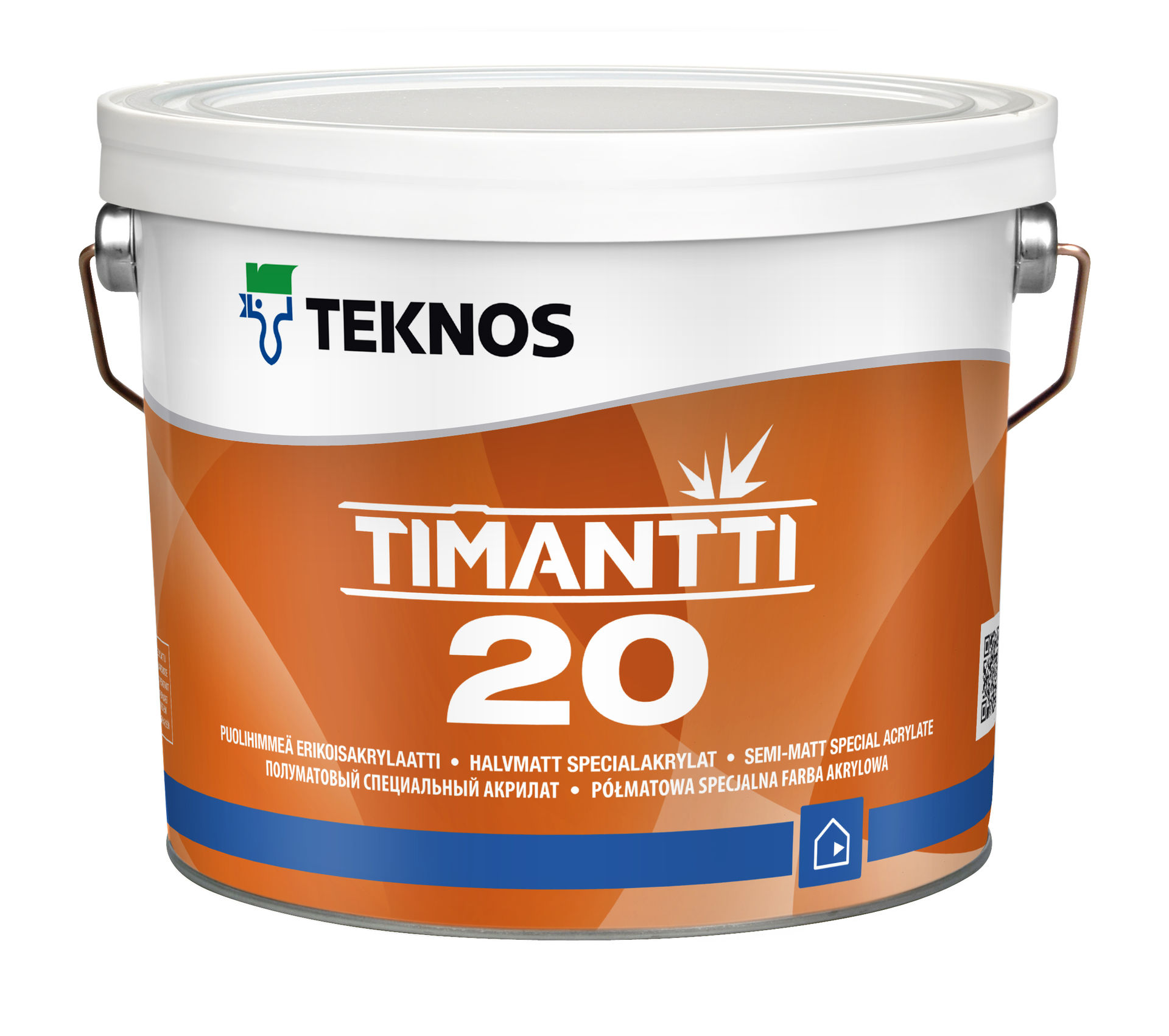 Teknos Timantti 20 hvítur stofn 2,7L