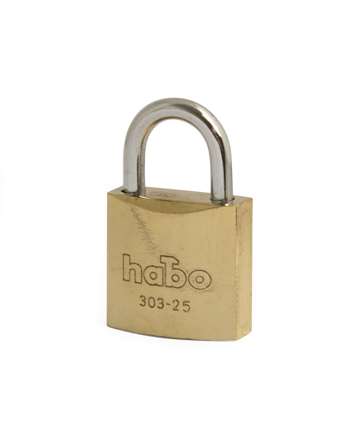 Hengilás 25 mm messing lyklalás Habo