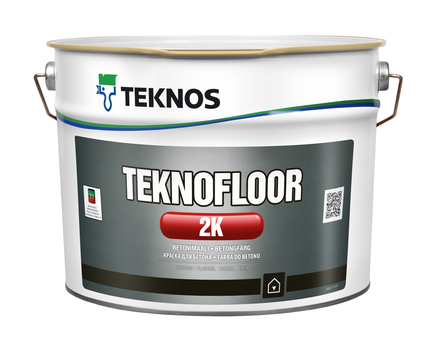 Teknofloor 2K gólfm stofn 1 4,5L