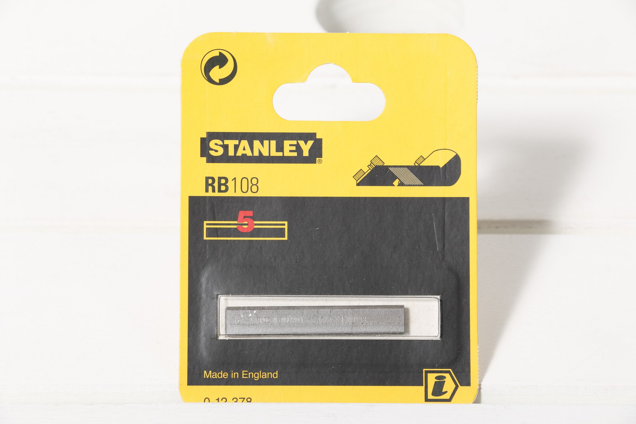 Hefiltönn Stanley 108 x 5 mm 12-378