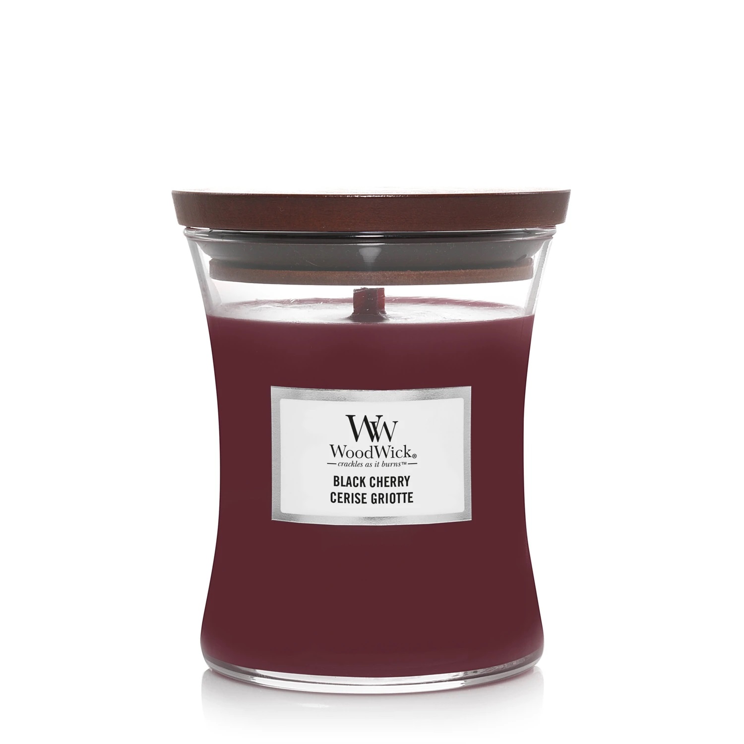 Ilmkerti WoodWick Black Cherry Medium
