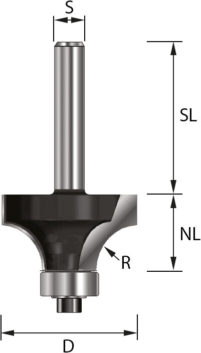 FRÆSITÖNN 14290 (LEGA) (rúntönn)