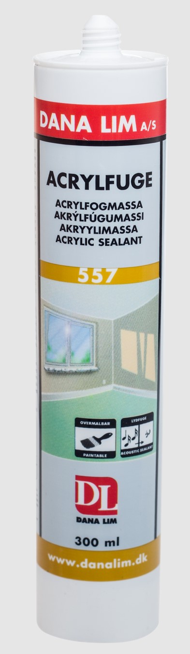 AKRÝLKÍTTI 503/557 300ML - GRÁTT