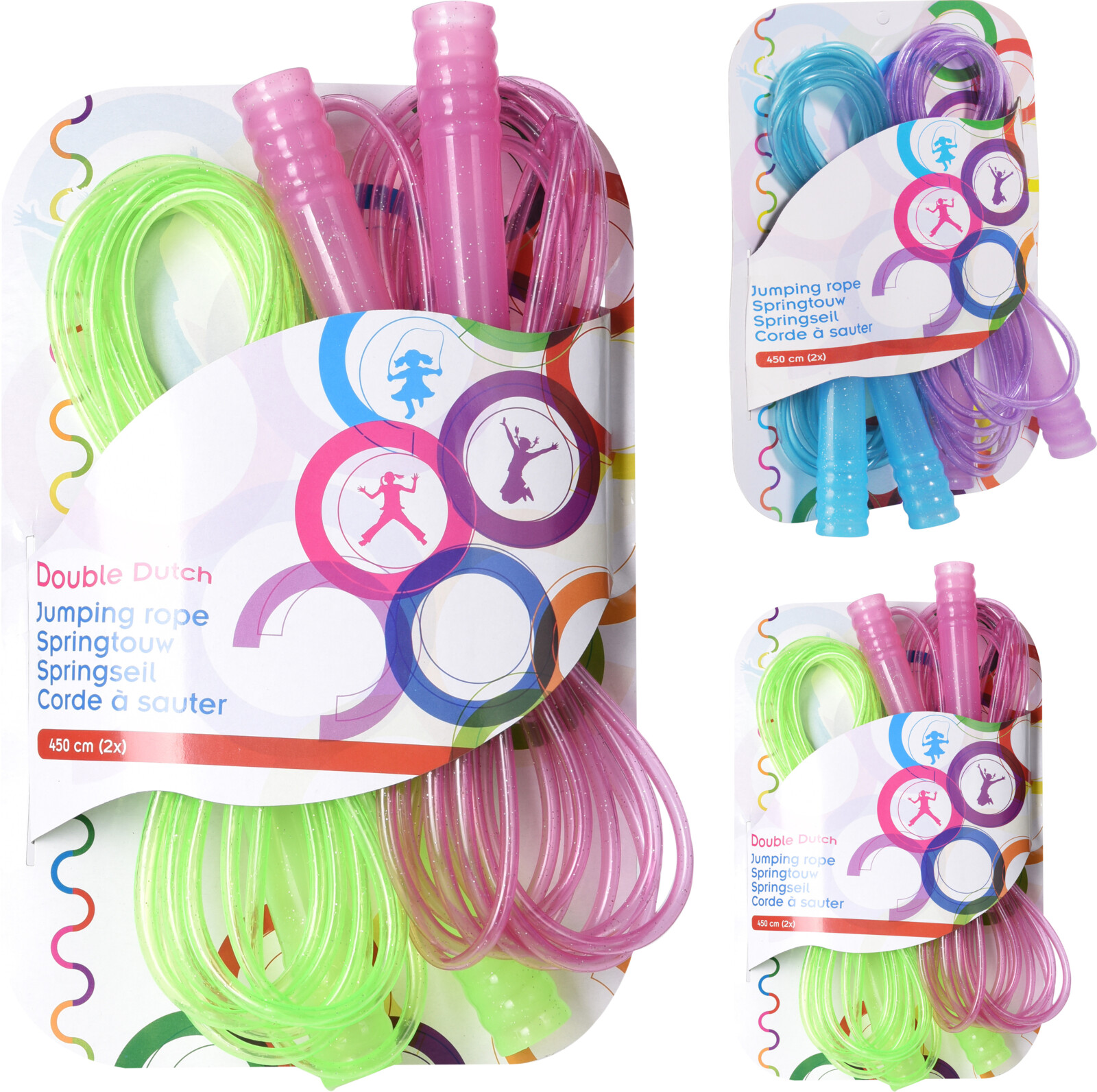 Sippuband double dutch 450cm 2 litir