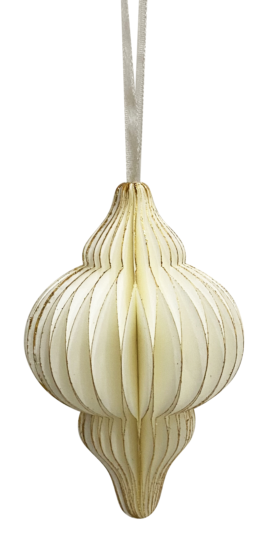 Pappakúla Tulip 7cm hvít