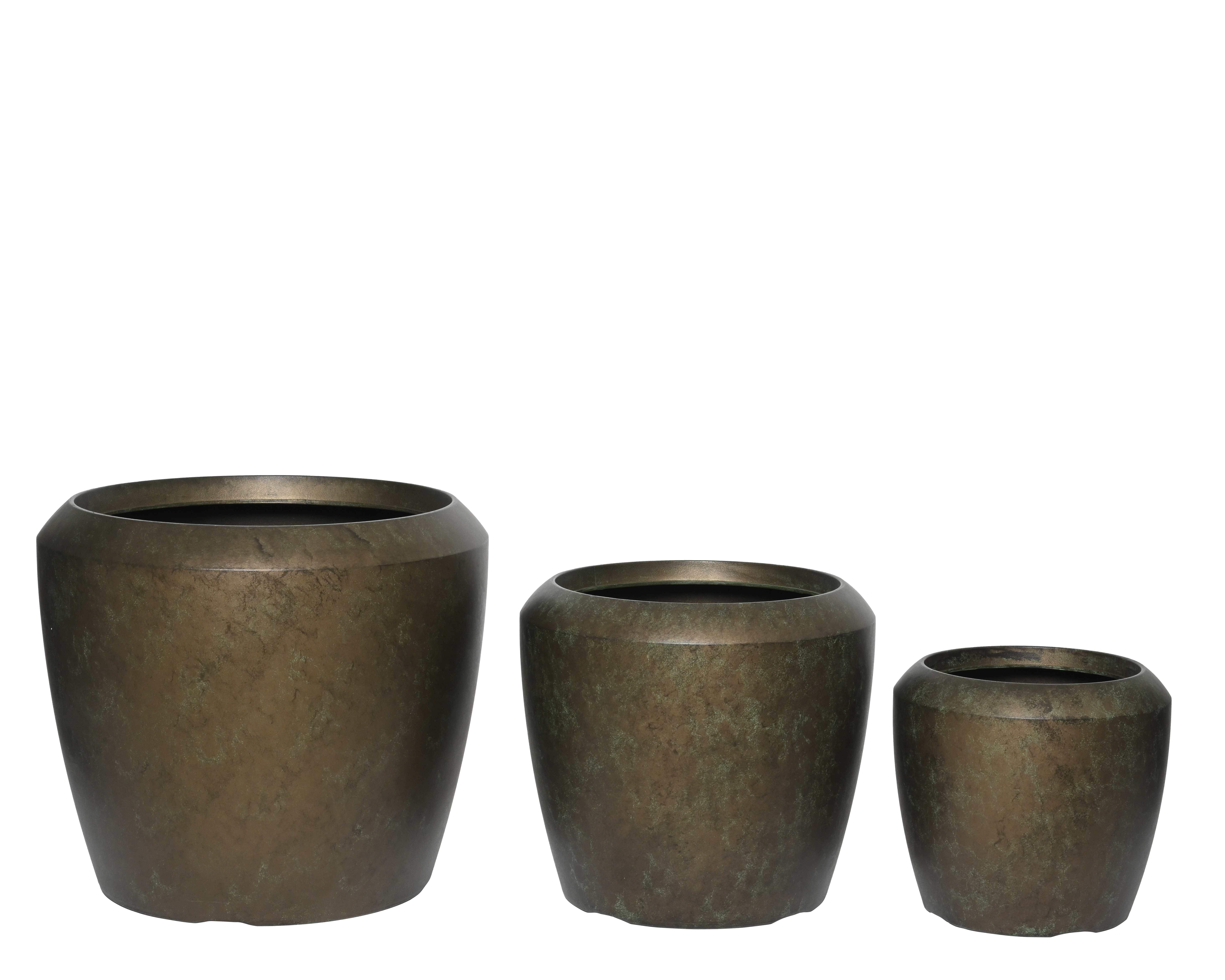 Útipottur lewis metal antique 55,6*h48,4cm stór