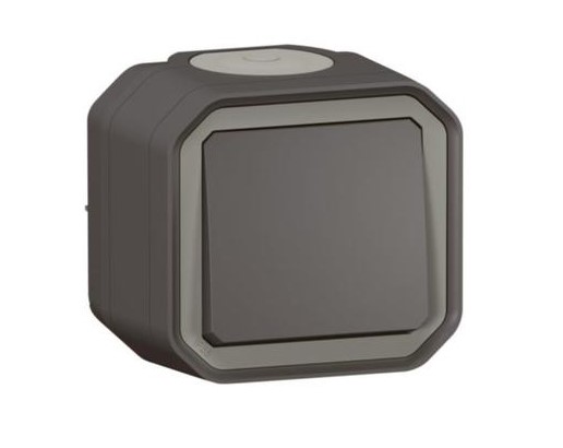 SAMROFI PLEXO N SVART 069761L MEÐ BOTN IP55