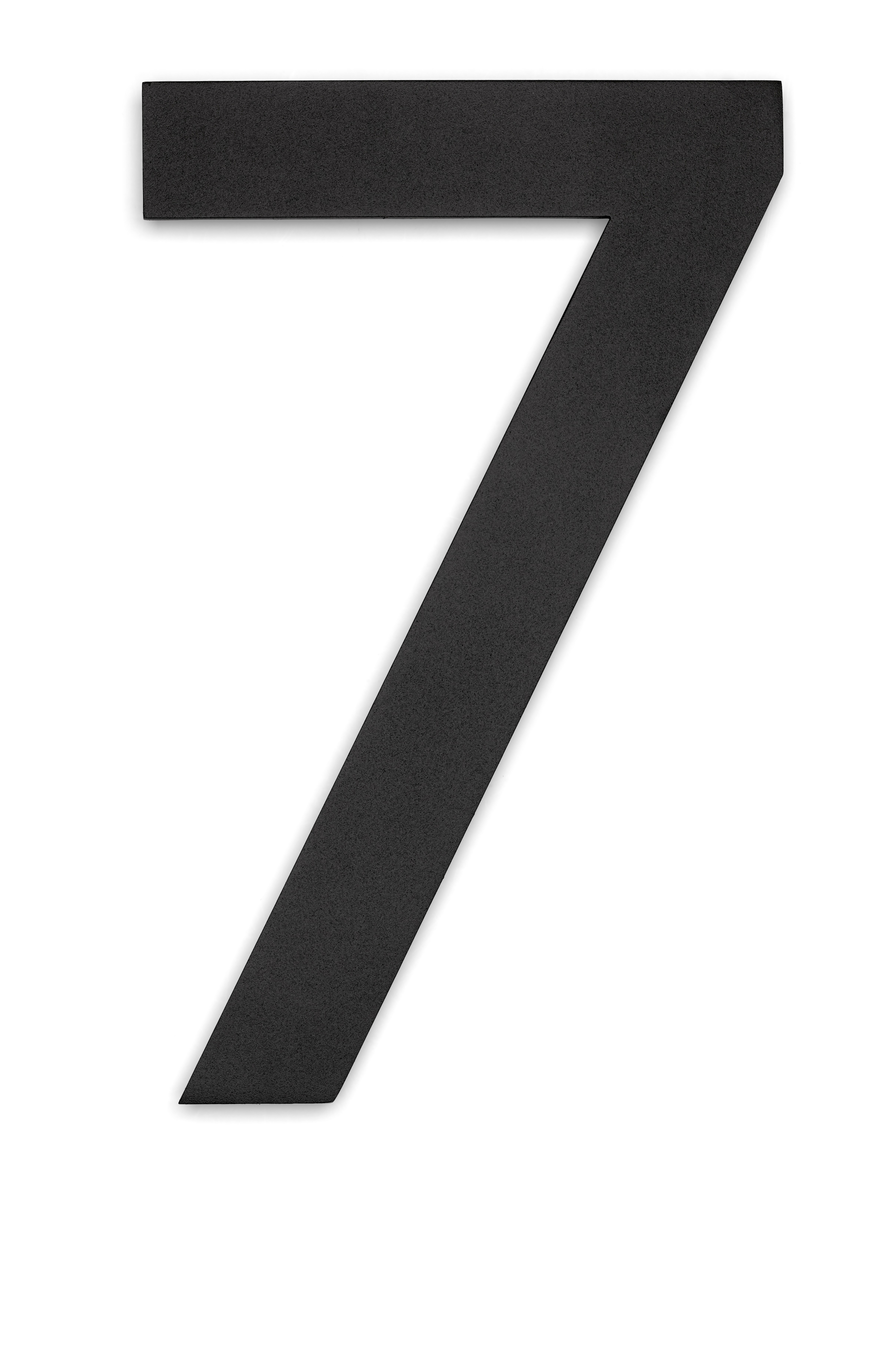 Húsnúmer 7 svart 21 cm Habo