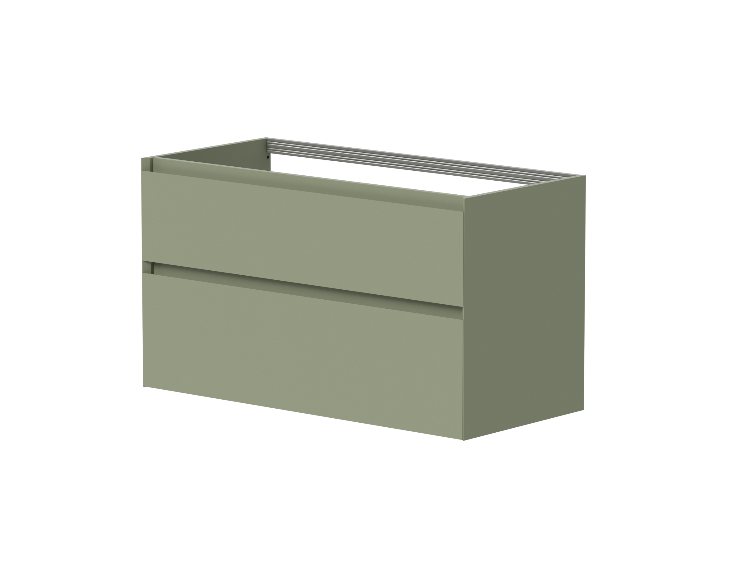 Vaskaskápur LOFT, savannah grænn 100cm