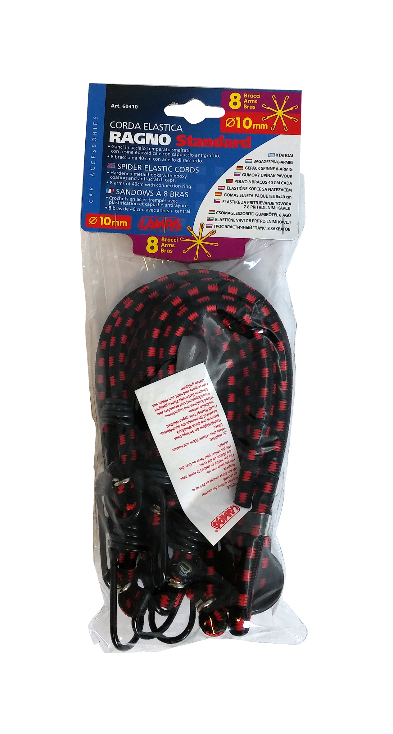 Farangursteygja m/8 krókum 10 mm