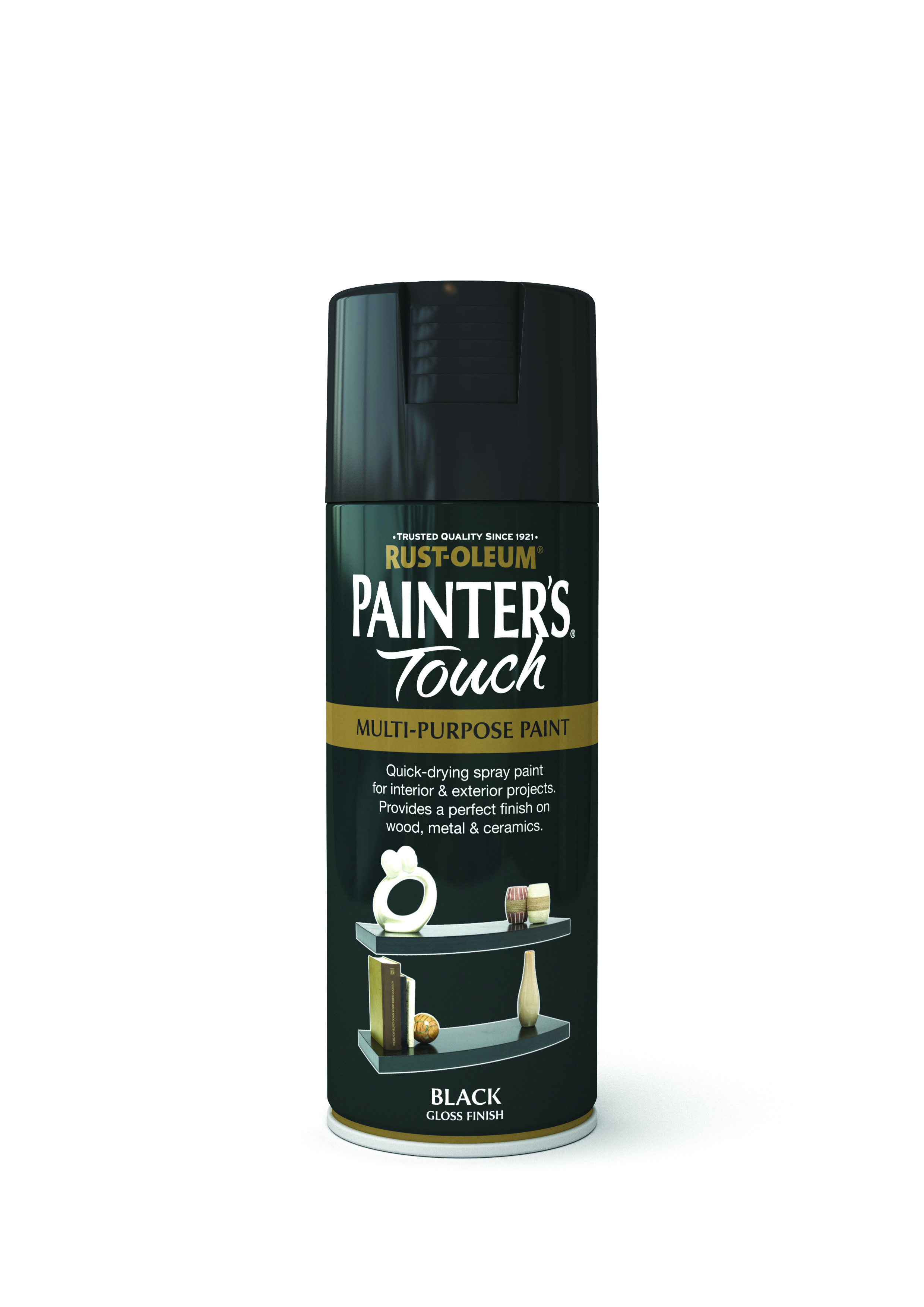 Rust-Oleum Painter´s Touch svart glans 400 ml