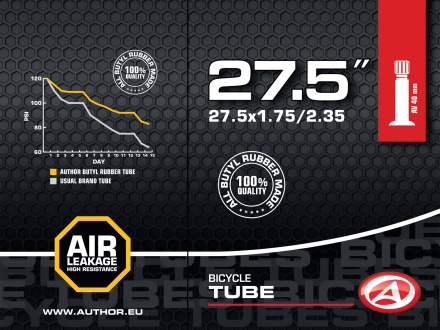 Reiðhjólaslanga MTB 27,5" AV40 27,5x1,75/2,35