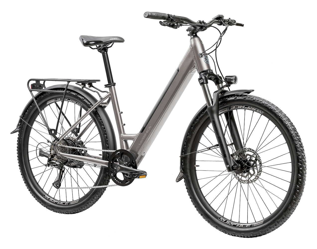 Rafmagnsreiðhjól SE 50, 27,5" Grátt 450 mm/M 2026 Silverback