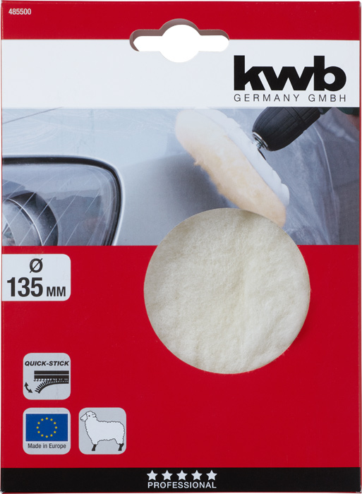 POLERINGARPÚÐI KWB 135MM