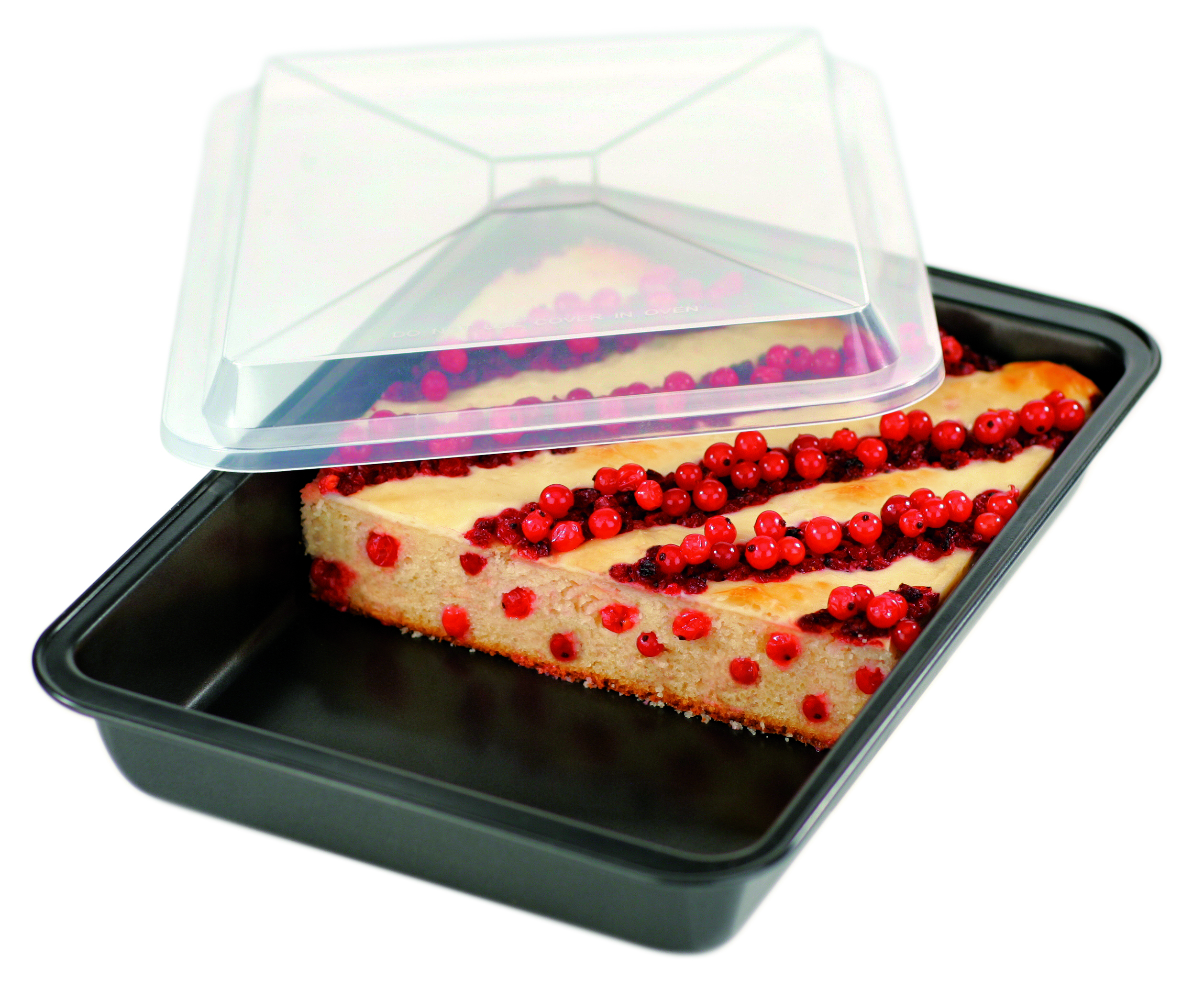 Kökubakki með plastloki 33*23 sm