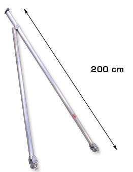 Stuðningsfótur 200 cm Jumbo vinnupallur