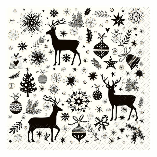 Stewo Servíettur 33x33cm CEDRIC