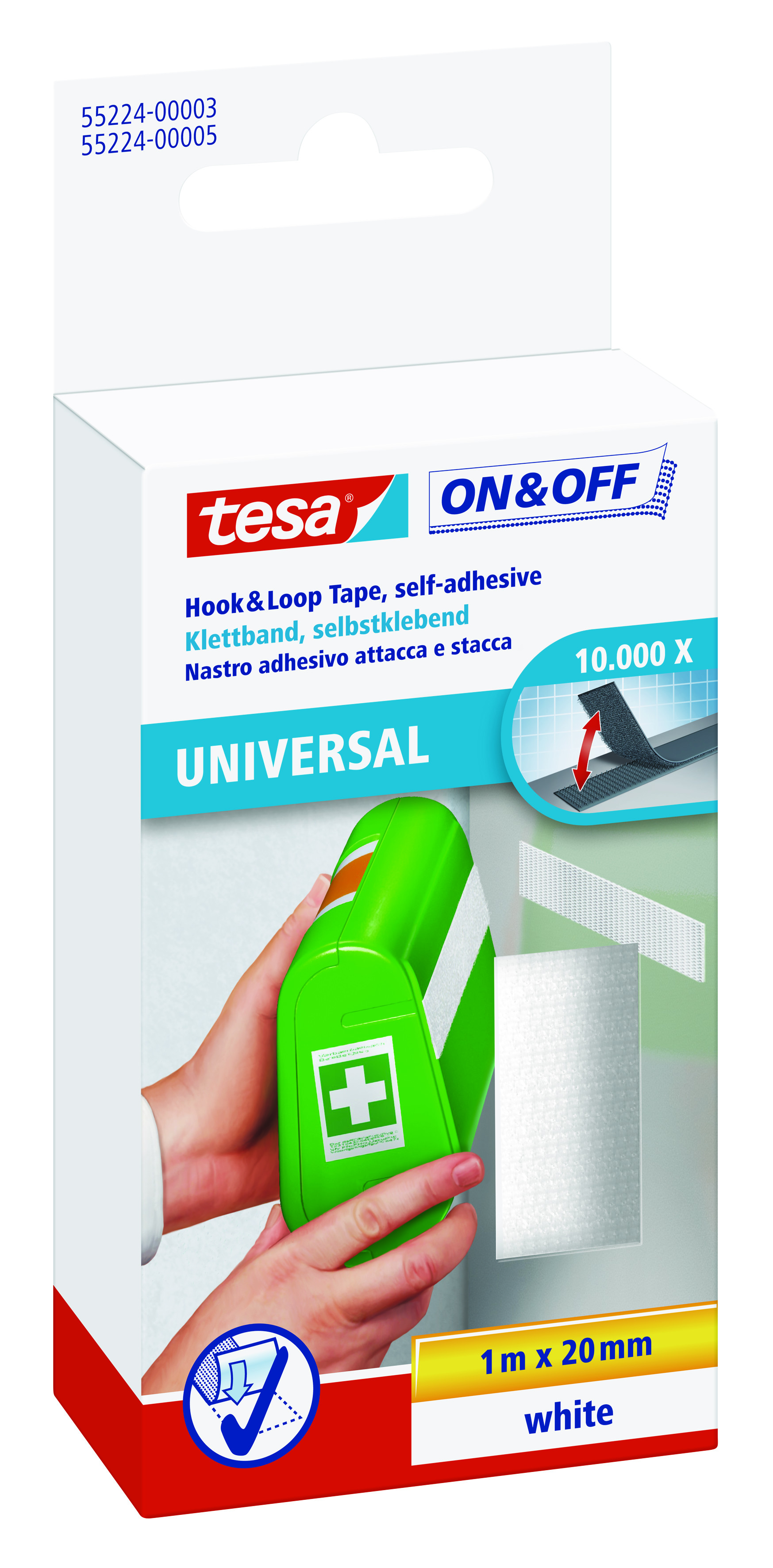 FRANSKUR RENNILÁS ÁLÍMANL. Á 20MM*1M HVÍ